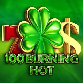 100 Burning Hot slot logo by Amusnet Interactive at GGBet Casino