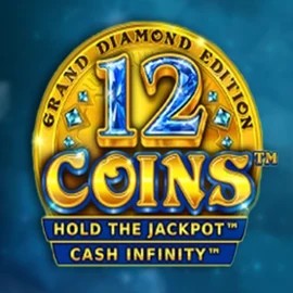 12 Coins Grand Diamond Edition slot logo by Wazdan at GGBet Casino