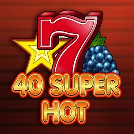 40 Super Hot slot logo by Amusnet Interactive at GGBet Casino