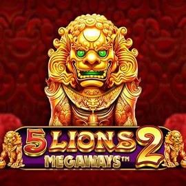 5 Lions Megaways 2 slot visual from Pragmatic Play available on ggbett.org