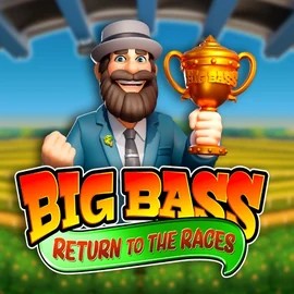 Big Bass Return to the Races slot logo by Pragmatic Play at GGBet Casino