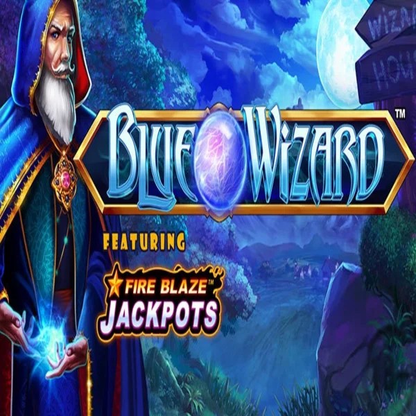 Try Blue Wizard Fire Blaze Jackpots slot by Rarestone Gaming on ggbett.org – logo image
