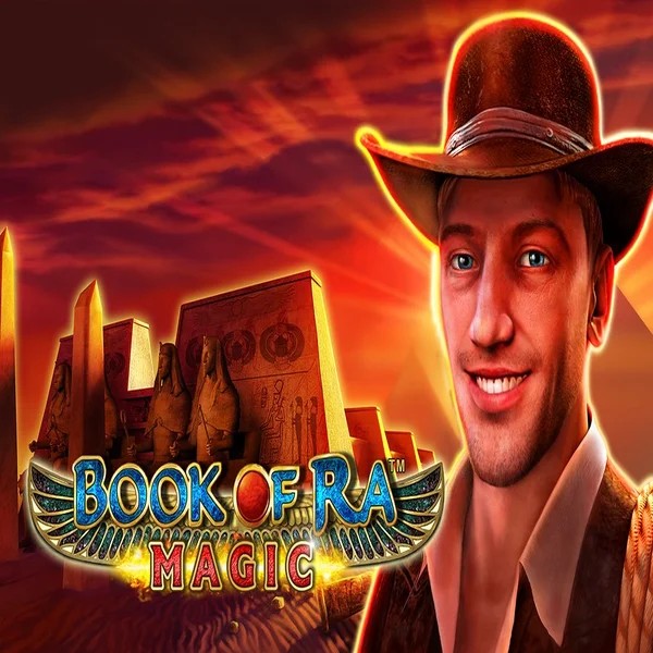 Book of Ra Magic logo by Greentube at GGBet Casino