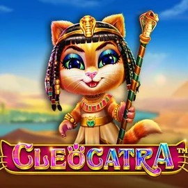 Cleocatra slot logo by Pragmatic Play at GGBet Casino