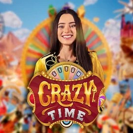 Crazy Time logo by Evolution GGBet Casino