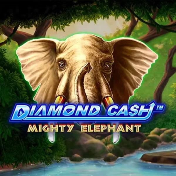 Diamond Cash Mighty Elephant slot visual from Greentube available on ggbett.org