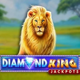 Diamond King Jackpots slot visual from SpinPlay Games available on ggbett.org