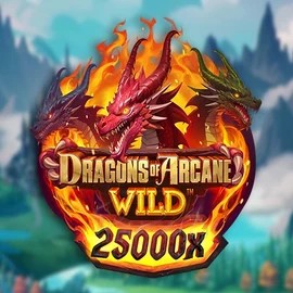 Dragons of Arcane Wild online game logo by Foxium on ggbett.org