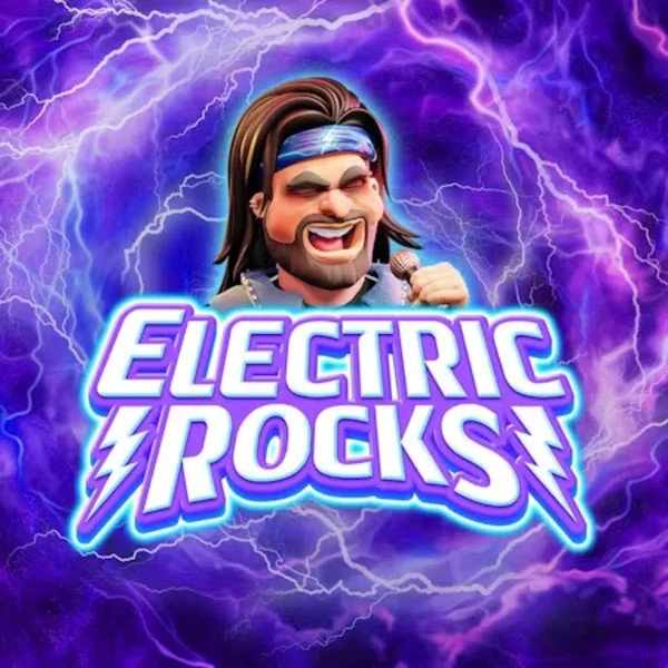 Electric Rocks logo by Inspired Gaming at GGBet Casino