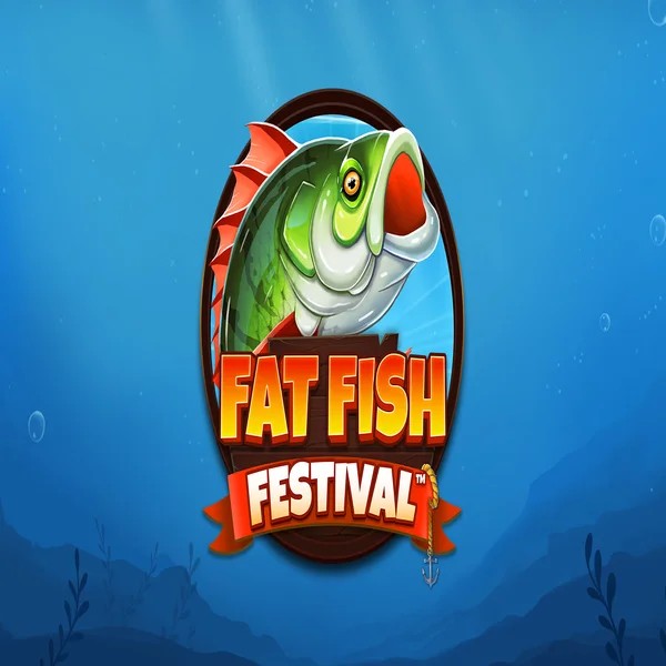Official Slots logo: Fat Fish Festival by Wishbone Games at GGBet Casino