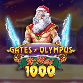 Slots logo of Gates of Olympus Xmas 1000 from Pragmatic Play at GGBet Casino