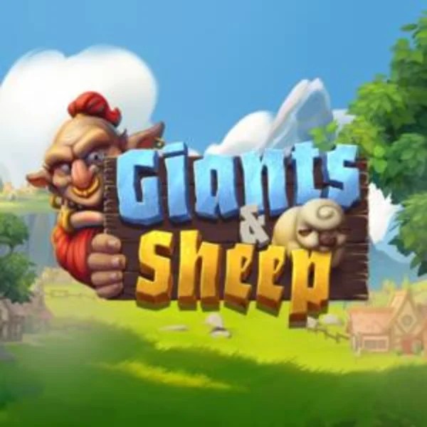Slots logo of Giants and Sheep from Relax Gaming at GGBet Casino