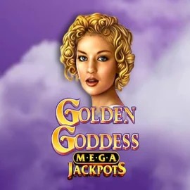Golden Goddess Megajackpots online game logo by IGT on ggbett.org