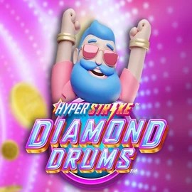 Hyper Strike Diamond Drums by Gameburger Studios, showcased at ggbett.org – game logo