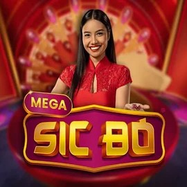 Mega Sic Bo online game logo by Pragmatic Play on ggbett.org