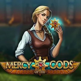 Mercy Of The Gods slot logo by NetEnt at GGBet Casino