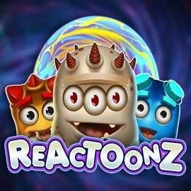 Reactoonz logo by Play'n GO at GGBet Casino