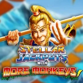 Stellar Jackpots with More Monkeys logo – Jackpots by Lightning Box Game at GGBet Casino