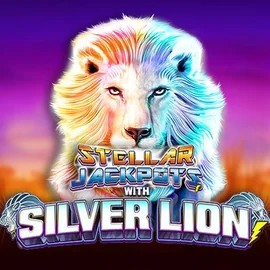 Stellar Jackpots with Silver Lion logo by Lightning Box Game at GGBet Casino